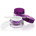 Luxurious acrylic jars cosmetics jar